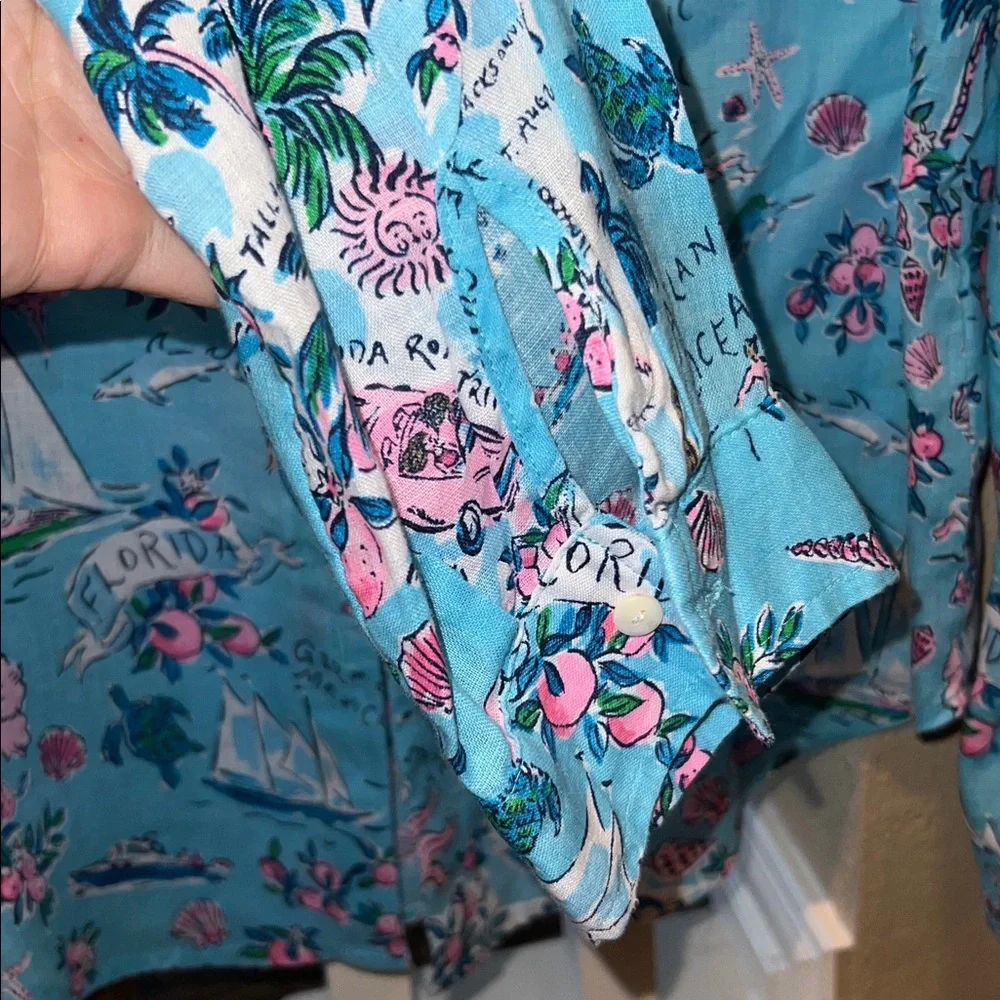 Lilly Button Down Blouse - Picture 2 of 9